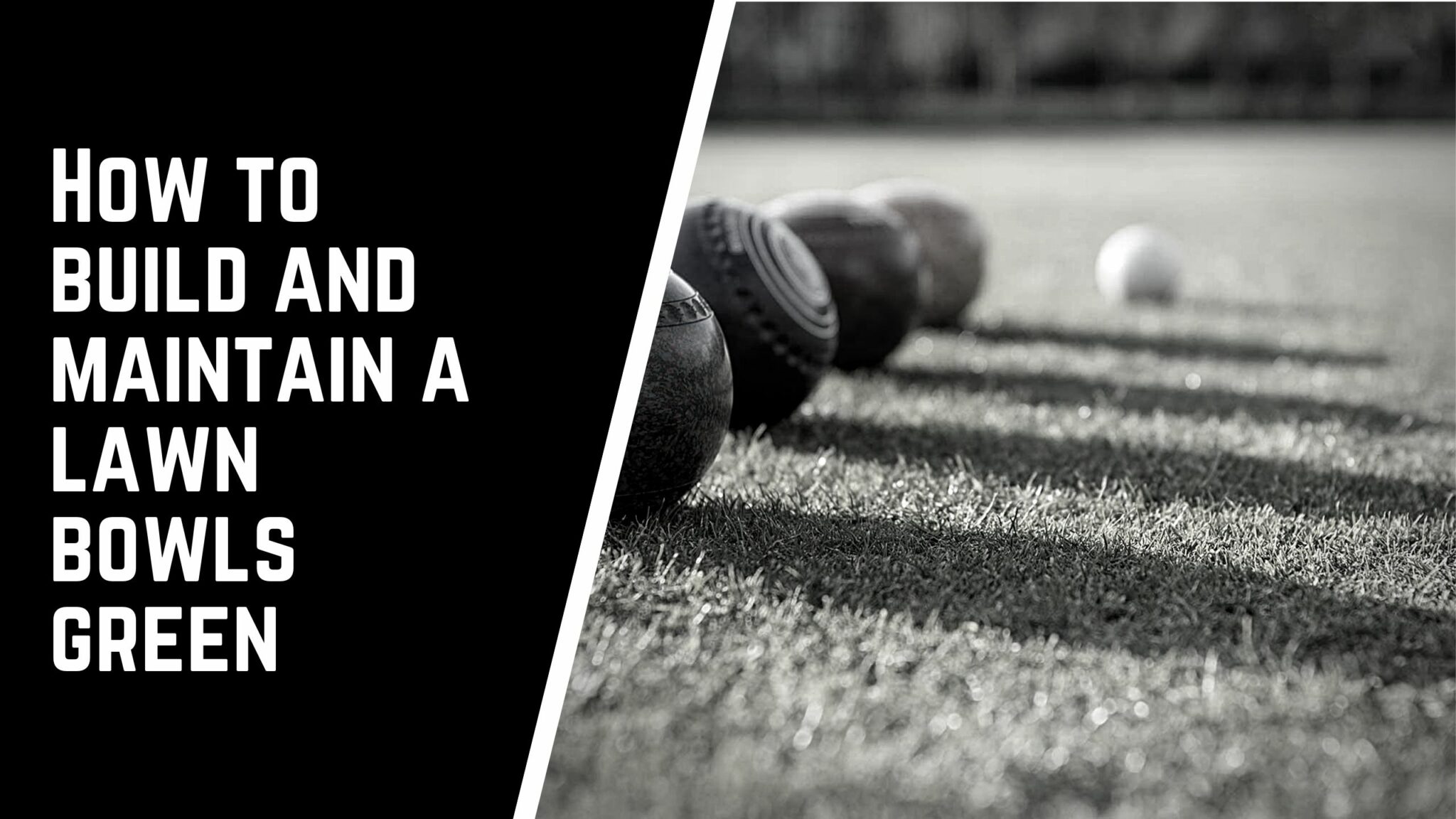 How To Build And Maintain A Lawn Bowls Green A Simple Guide Jack High Bowls